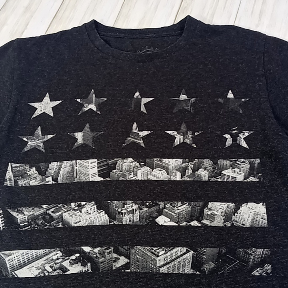Ocean Current Charcoal Tshirt Men's Size Medium